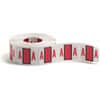SMD67071 - BCCR Bar-Style Color-Coded Labels, A, x 1 1/4" Width x 1" Length, Red, Laminated, 1 Roll
