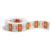 SMD67081 - BCCR Bar-Style Color-Coded Labels, K, x 1 1/4" Width x 1" Length, Light Orange, Laminated, 1 Roll