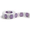 SMD67087 - BCCR Bar-Style Color-Coded Labels, Q, x 1 1/4" Width x 1" Length, Lavender, Laminated, 1 Roll