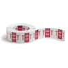 SMD67090 - BCCR Bar-Style Color-Coded Labels, T, x 1 1/4" Width x 1" Length, Red, Laminated, 1 Roll