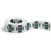 SMD67093 - BCCR Bar-Style Color-Coded Labels, W, x 1 1/4" Width x 1" Length, Dark Green, Laminated, 1 Roll