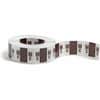 SMD67097 - BCCR Bar-Style Color-Coded Labels, Alphabet, MC, x 1 1/4" Width x 1" Length, Brown, Laminated, 1 Roll