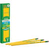 DIX13856 - Tri-Write Wooden Pencils, Black Lead, 2HB, Yellow Barrel, 1 Dozen
