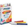 DIX80680 - Bullet Tip Washable Master Pack Art Markers, Broad Bullet Marker Point, Washable, Assorted Ink, White Barrel, 8 / Set