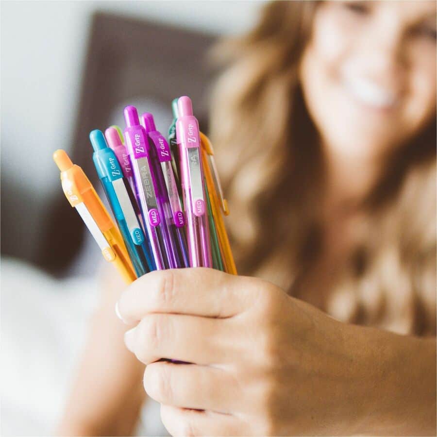 Z-Grip Retractable Ballpoint Pens by Zebra® ZEB22210