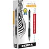 ZEB46810 - SARASA dry X20 Retractable Gel Pen, 0.7 mm Medium Pen Point, Refillable, Retractable, Black Ink, Pigment-based, Translucent Barrel, 12 / Dozen
