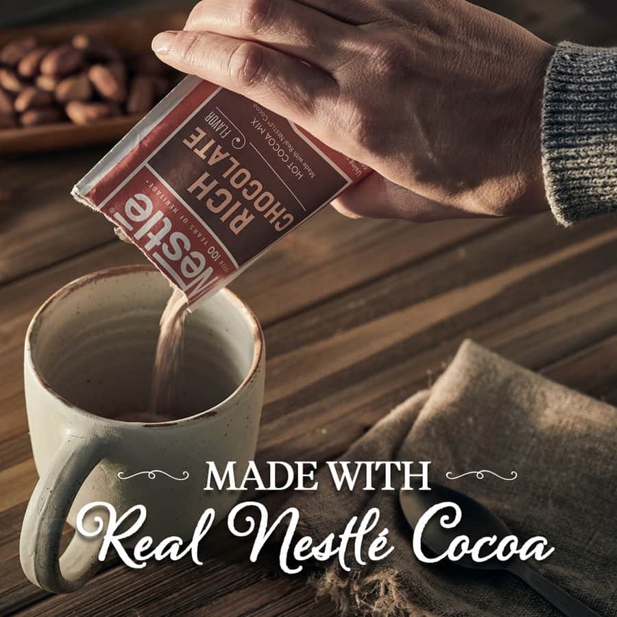 Rich Chocolate Single-Serve Hot Cocoa Packets by Nestlé® NES25485