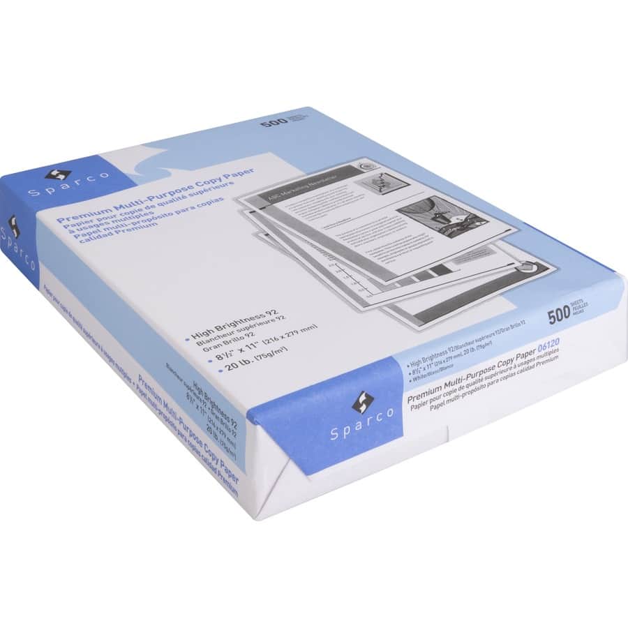 Saver Copy Paper by Sparco SPR06120 | OnTimeSupplies.com