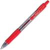 PIL31258 - Premium Gel Ink Retractable Pens, 1 mm Bold Pen Point, Refillable, Retractable, Red Ink, Gel-based, Red Barrel, 12 / Dozen
