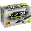 QRT50012M - EnduraGlide Dry-Erase Markers, Chisel Marker Point, Black Ink, Transparent Barrel, 1 Dozen