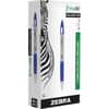 ZEB22420 - Z-grip Max Retractable Ballpoint Pens, 1 mm Medium Pen Point, Retractable, Blue Ink, Gray Barrel, 1 Dozen