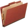 PFX2157R - 2/5 Tab Cut Legal Recycled Classification Folder, 8 1/2" x 14", 2" Expansion, 4 Fastener(s), 2" for Folder, 1" for Divider, Top Tab Location, Right of Center Tab Position, 1 Divider(s), 25 pt.