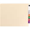 SMD34160 - Straight Tab Cut Letter Recycled Fastener Folder, 8 1/2" x 11", 3/4" Expansion, 2 x 2B Fastener(s), 2" for Folder, 11 pt., 2 Plys, Manila, Acid-free, 100% Recycled, 50 / Box