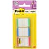 MMM686LGBR - Durable Tabs, 1.50" Tab Height x 1" Tab Width, Green, Red, Blue Tab(s), Repositionable, 1 Pack