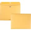 QUA38090 - 9 x 12 Clasp Envelopes with Deeply Gummed Flaps, Clasp, #90, 9" Width x 12" Length, 28 lb, Clasp, Kraft, Kraft, 100 / Box