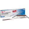 ACC70021 - Premium Fastener, 2" Size Capacity, Self-adhesive, Coined Edge, Durable, Brown, Steel, 100 / Box