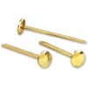 ACC71507 - Brass Fasteners, 0.47" Head, 2" Length, 100 Sheet Capacity, Flexible, Heavy Duty, Corrosion-free, Self-piercing Point, Rust Proof, Brass, 100 / Box