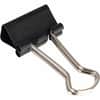 ACC72020 - Small Foldback Binder Clips, Small, 0.7" Width, 0.31" Size Capacity, Reusable, Non-slip Grip, Rust Resistant, Scratch Resistant, Black, Tempered Steel, 12 / Box
