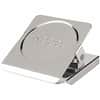 ACC72131 - Square Magnetic Clip, Small, 1.5" Length, 0.88" Size Capacity, Magnetic, Rust Resistant, Silver, Metal, Chrome, 12 / Box