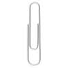ACC72360 - Premium Paper Clips, No. 1, 10 Sheet Capacity, Galvanized, Corrosion Resistant, Silver, Metal, Zinc Plated, 100/Box, 10 / Pack
