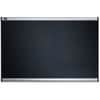 QRTB343A - Prestige Embossed Bulletin Board, 24" Board Height x 36" Board Width, Black Foam Surface, Self-healing, Silver Aluminum Frame, 1 Each