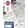 MACML3000 - Multipurpose Self-Adhesive Mailing Labels, 1" Width x 2 5/8" Length, Permanent Adhesive, Rectangle, Laser, Inkjet, White, 30 / Sheet, 3000 / Box