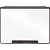 QRTMMP75 - Motion Cubicle Whiteboard, 36" (3 ft) Width x 24" (2 ft) Height, White Melamine Surface, Black Plastic Frame, 1 Each