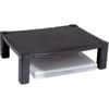 KTKMS400 - Single-Level Height-Adjustable Monitor Stand, 60 lb Load Capacity, Flat Panel Display Type Supported, 6" Width x 13" Depth, Black