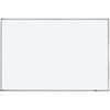 QRTPPA406 - Porcelain Magenetic Whiteboard, 72" (6 ft) Width x 48" (4 ft) Height, White Porcelain Surface, Silver Aluminum Frame, Horizontal, Magnetic, 1 Each