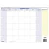 AAGPM550B28 - QuickNotes Reversible ErasableYearly Wall Calendar, Medium, Monthly, Yearly, 12 Month, January 2025 to December 2025, 16" x 12" Sheet Size, White Sheet, 2" x 1.87" Block, Laminate, 1 Each