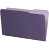 PFX435013VIO - 1/3 Tab Cut Legal Recycled Top Tab File Folder, 8 1/2" x 14", Violet, Acid-free, 10% Recycled, 100 / Box