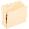 PFXM13U13 - 1/3 Tab Cut Letter Recycled Fastener Folder, 8 1/2" x 11", 2 Fastener(s), 2" for Folder, Top Tab Location, Assorted Tab Position, 11 pt., Manila, Manila, 10% Recycled, 50 / Box