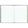 RED53010 - Center Sewn Lab Notebook, 96 Sheets, Sewn, 7 1/8" x 10 1/8" Sheet Size, White Paper, Green Marble Cover, Recycled, 1 Each