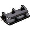 MATMP40 - 3-Hole Gel Padded Punches, 3 Punch Head(s), 30 Sheet of 20lb Paper, 9/32" Punch Size, Round Shape, Steel, 10.5" Width x 6" Depth x 3" Height, Black