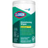 CLO15949CT - CloroxPro Disinfecting Wipes, 1-Ply, Fresh Scent, 7 x 8, White, 75/Canister, 6 Canisters/Carton