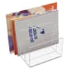 KTKAD45 - Large File Sorter, 3 Compartment(s), Compartment Size : 2", 7.50" Height x 8" Width x 6.50" Depth, Desktop, Non-skid Base, Clear, Acrylic, 1 Each