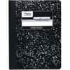 MEA09910 - Wide Ruled Composition Notebook, 100 Sheets, Sewn, 7 1/2" x 9 3/4" Sheet Size, White Paper, Black Marble Cover, 1 Each