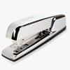 SWI74720 - 747 Polished Chrome Stapler, Staples Upto 25 Sheet of 20lb Paper, Holds Upto 210 Staple, Full Strip, Staple Size: 0.25", Silver Chrome, Metal, Die-cast, 1 Each