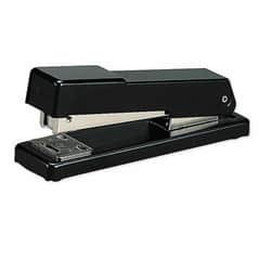 SWI78911 - Compact Desk Stapler, Staples Upto 20 Sheet of 20lb Paper, Holds Upto 105 Staple, Half Strip, Staple Size: 0.25", Black, Metal, Rubber, 1 Each