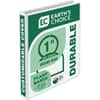 SAM18937 - Earth's Choice Plant-based Durable View Binder, 1" Binder Capacity, Letter, 8 1/2" x 11" Sheet Size, 200 Sheet Capacity, 3 Ring, Fastener: Round Ring, Pocket: 2, Internal, Plastic, Chipboard, White