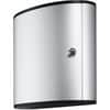 DBL195323 - 54 Key Brushed Aluminum Cabinet, 11.9" Width x 4.8" Depth x 11" Height, 1 x Front Open Door(s), Security Lock, Silver, Metallic Silver, Aluminum, 1 Each
