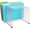 FEL72012 - Wire File Sorter, 11 Compartment(s), 11 Divider(s), 8" Height x 9" Width x 11.38" Depth, Desktop, Silver, Steel, 1 Each