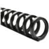 GBC2515662 - ProClick Binding Spines, 0.3" Diameter, 0.31" Maximum Capacity, 45 x Sheet Capacity, For Letter 8 1/2" x 11" Sheet, 32 x Holes, Black, 25 / Box