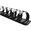 GBC4000068 - CombBind Binding Spines, 0.50" Maximum Capacity, 90 x Sheet Capacity, For Letter 8 1/2" x 11" Sheet, 19 x Rings, Black, PVC Plastic, 100 / Box