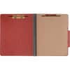 ACC15038 - Letter Classification Folder, 4" Folder Capacity, 8 1/2" x 11", 8 Fastener(s), 1" for Folder, 3 Divider(s), 8 pt., Pressboard, Tyvek, Earth Red, 10 / Box