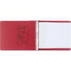 ACC54119 - PRESSTEX Unburst Sheet Covers, 6" Binder Capacity, 9 1/2" x 11" Sheet Size, Executive Red, Recycled, Retractable Filing Hooks, Hanging System, Moisture Resistant, Water Resistant, 1 Each