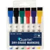 QRT51659312Q - ReWritables Mini Dry-Erase Markers, Fine Marker Point, Black, Red, Green, Blue, Purple, Yellow Ink, 6 / Set