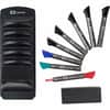 QRT558 - Standard Dry-Erase Kit, Black, Red, Blue, Green Ink, 1 Kit