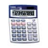 CNMLS100TS - LS100TS Desktop Calculator, Auto Power Off, 10 Digits, LCD, Battery/Solar Powered, 4" Height x 5.3" Width x 1.2" Depth, 1 Each