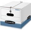 FEL00025 - STOR/FILE Storage Boxes, Internal Dimensions: 12" Width x 15.50" Depth x 10.25" Height, External Dimensions: 12.3" Width x 16" Depth x 11" Height, Media Size Supported: Letter, Legal